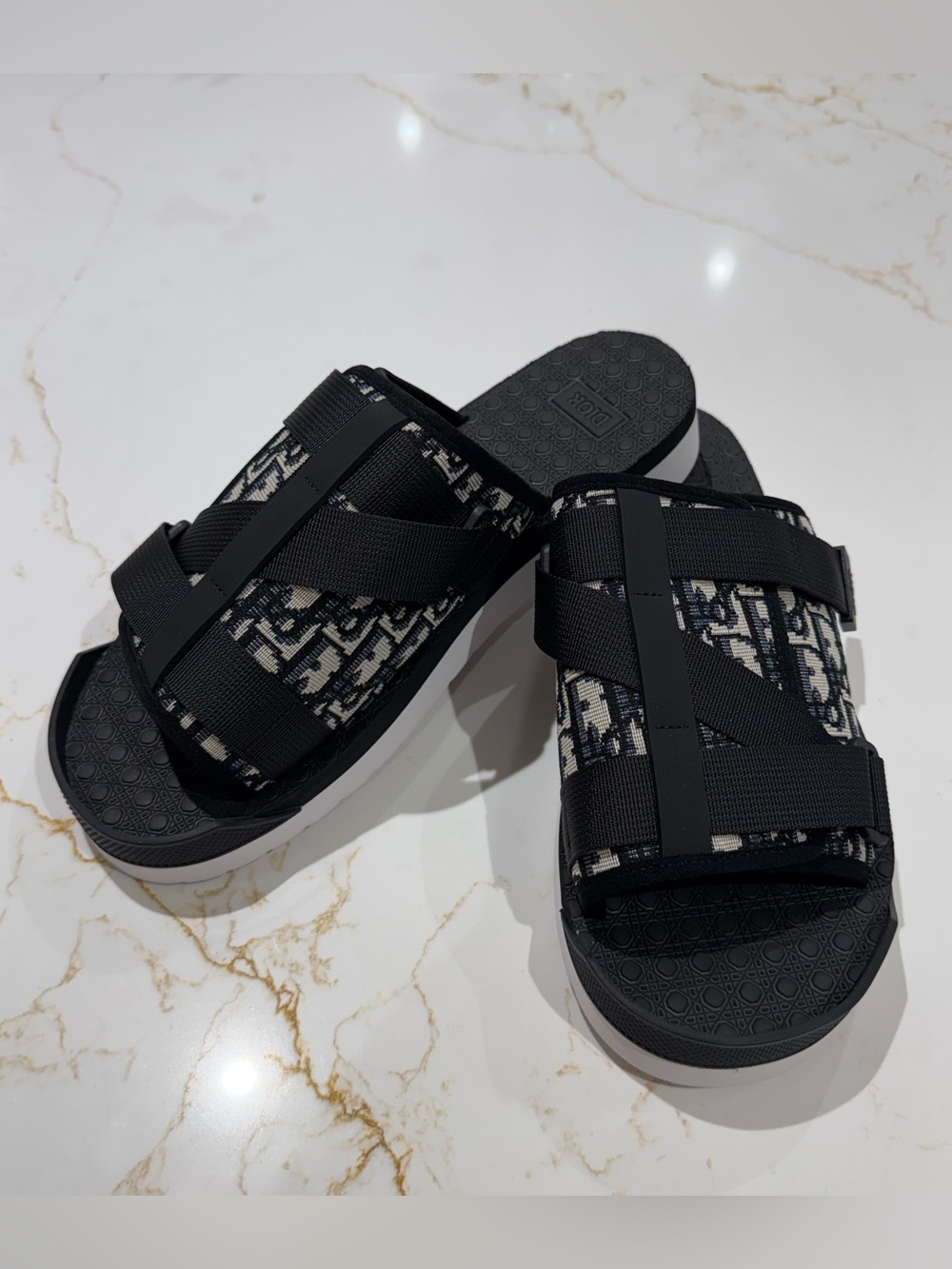 Dior Alpha Oblique Men’s Slipper Size 43/10US